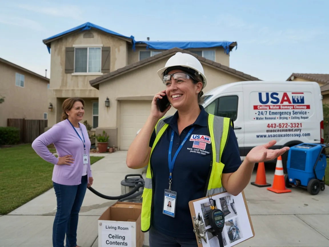 Ceiling Water Damage Restoration Delta, IA FAQs